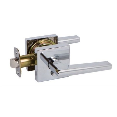 Delaney Hardware Contemporary Collection Polished Chrome Vida Bed/Bath Door Handle 353526